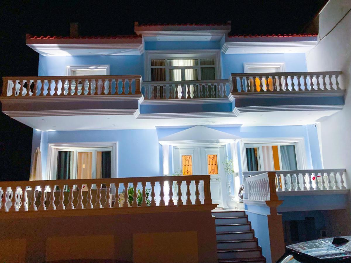 Beach Blue Villa Corinth ภายนอก รูปภาพ