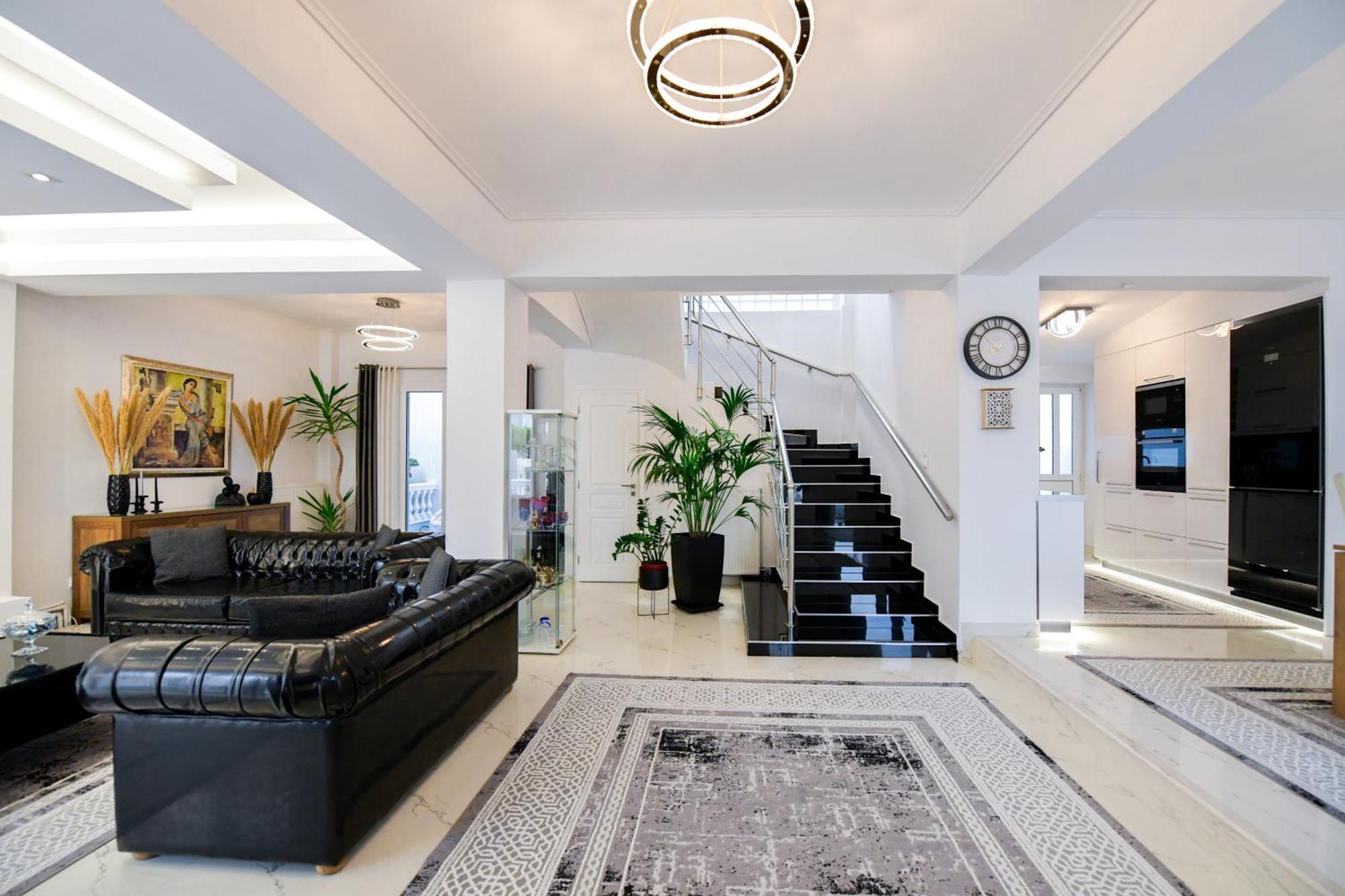 Beach Blue Villa Corinth ภายนอก รูปภาพ