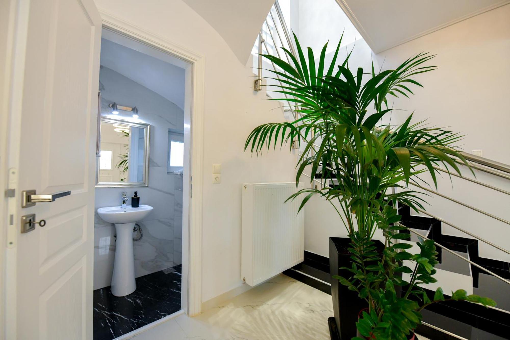 Beach Blue Villa Corinth ภายนอก รูปภาพ