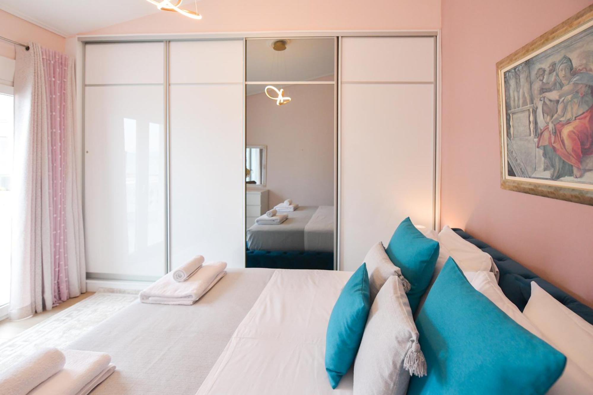Beach Blue Villa Corinth ภายนอก รูปภาพ