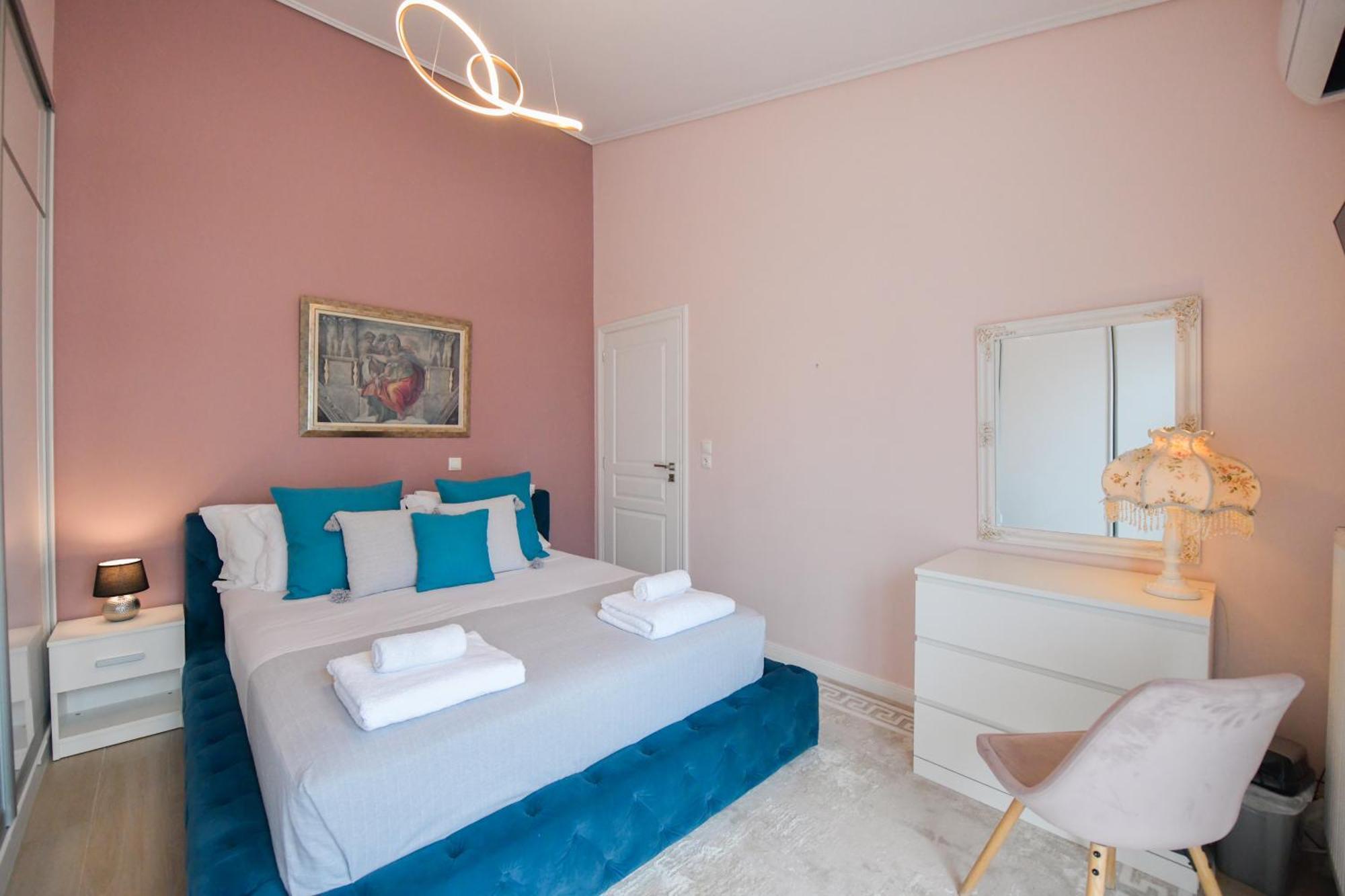 Beach Blue Villa Corinth ภายนอก รูปภาพ