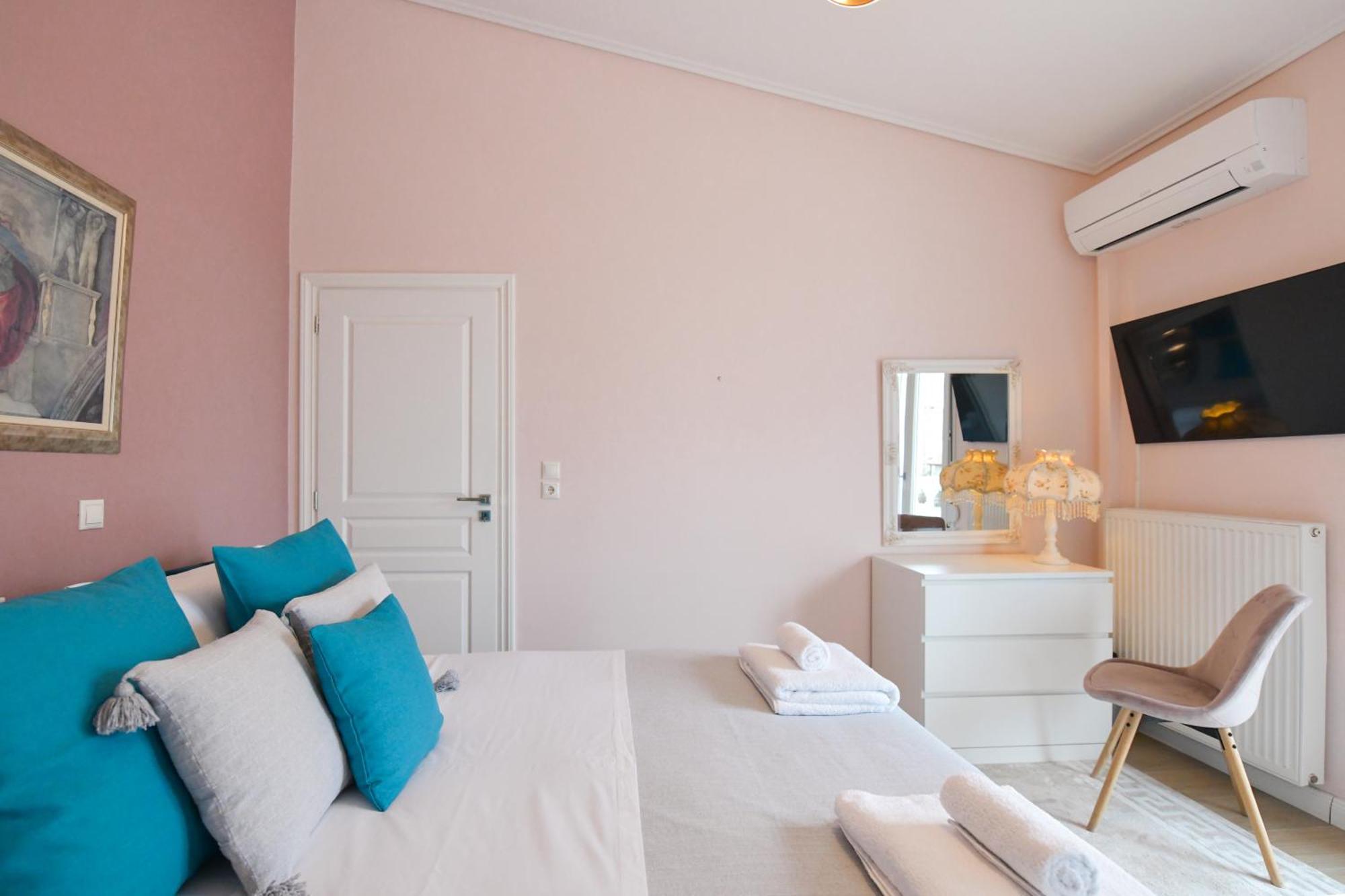 Beach Blue Villa Corinth ภายนอก รูปภาพ