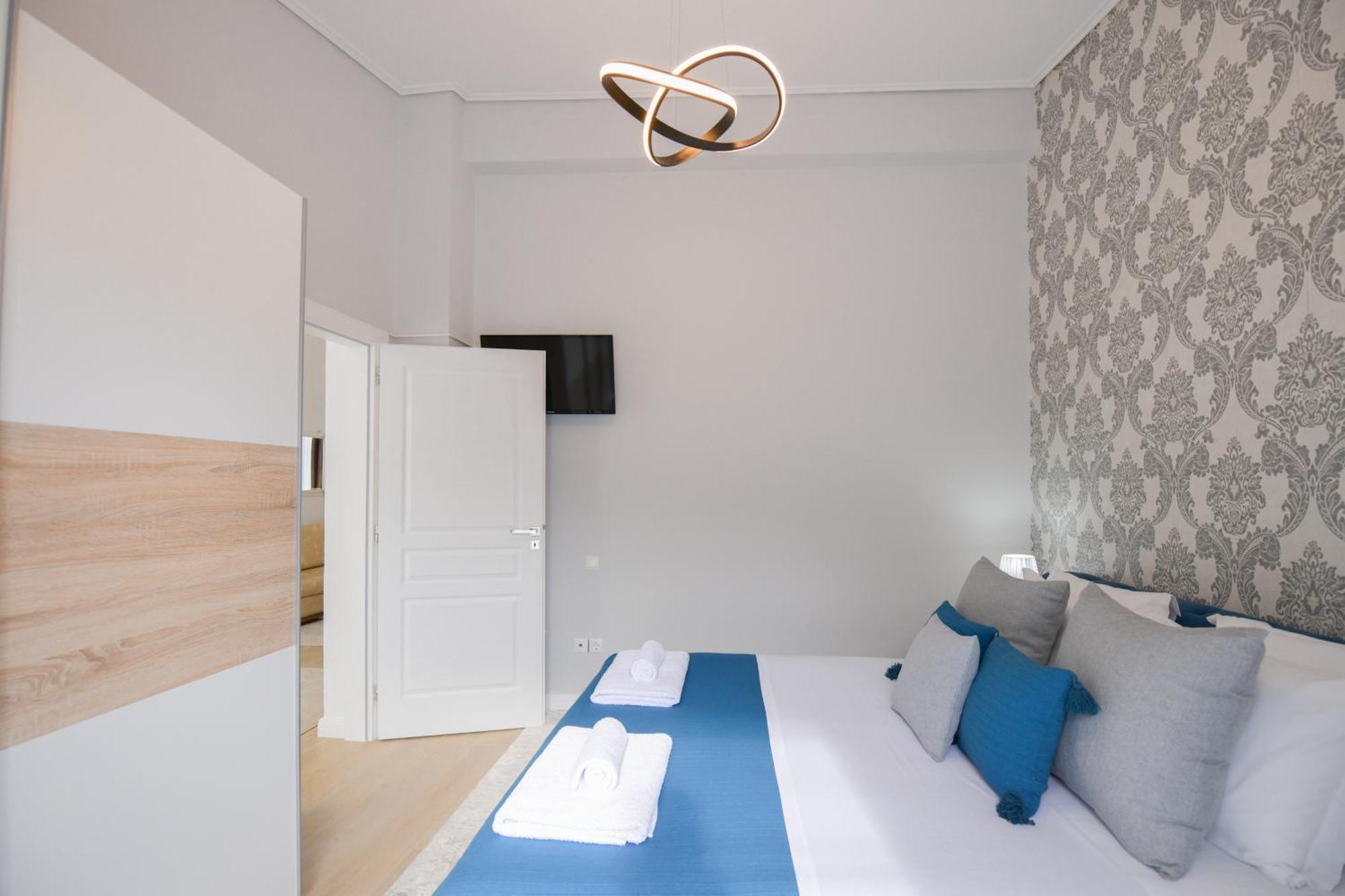 Beach Blue Villa Corinth ภายนอก รูปภาพ