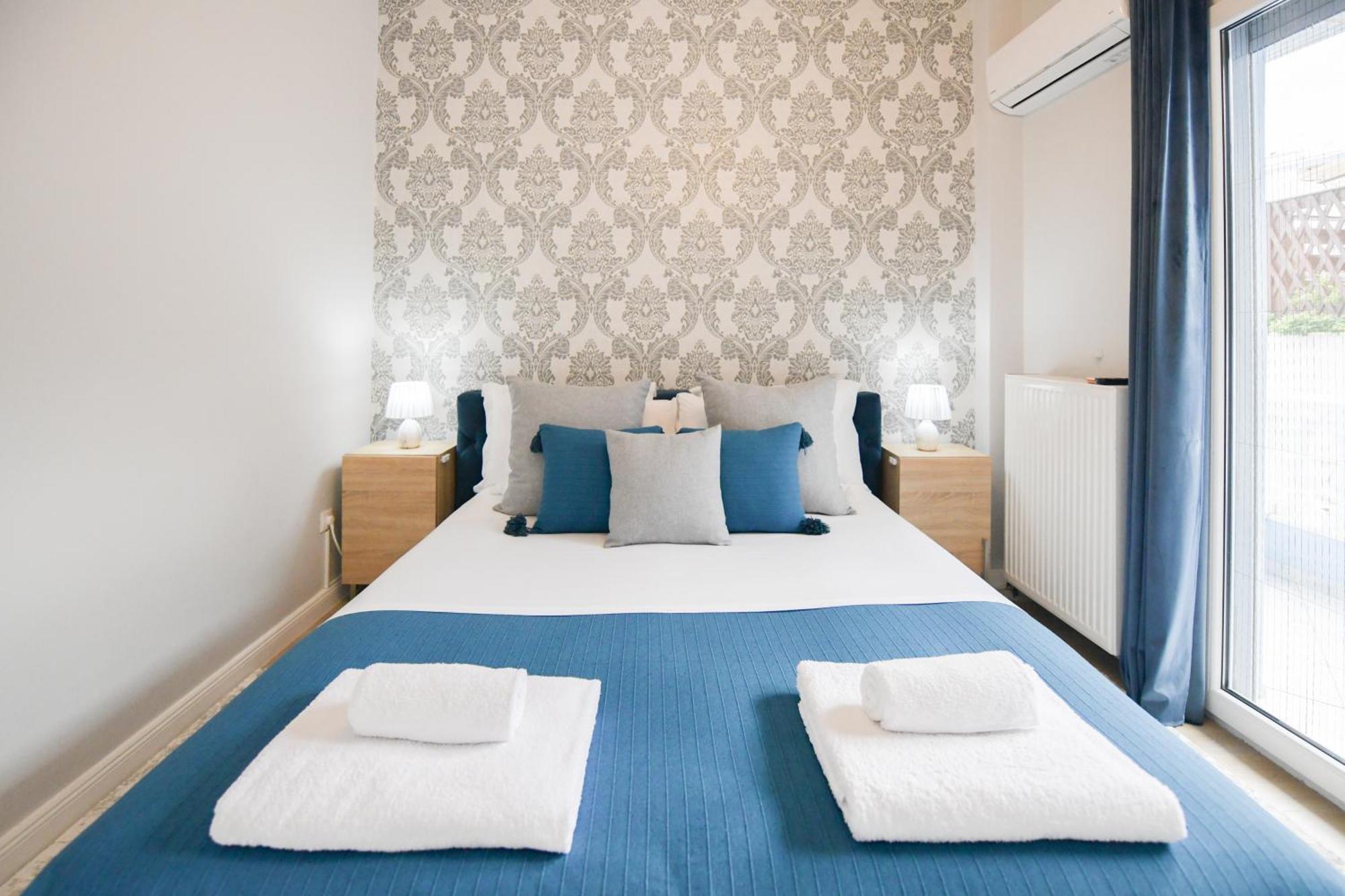 Beach Blue Villa Corinth ภายนอก รูปภาพ
