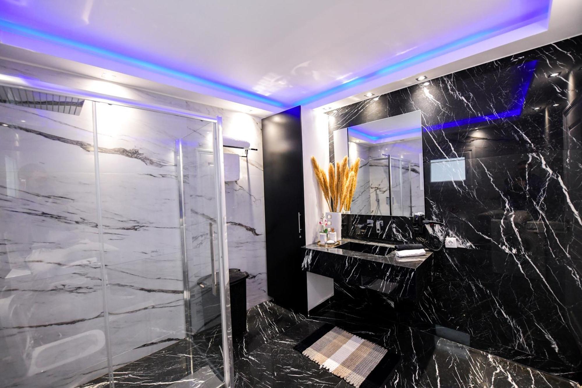 Beach Blue Villa Corinth ภายนอก รูปภาพ