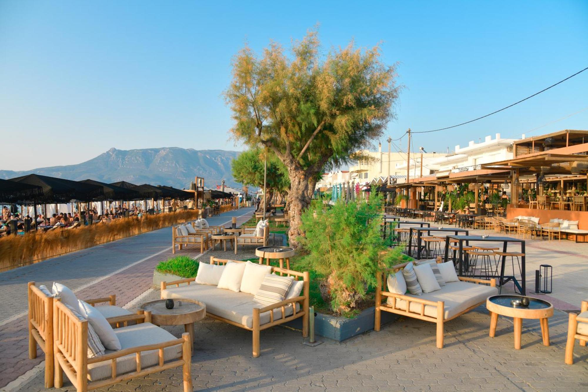 Beach Blue Villa Corinth ภายนอก รูปภาพ